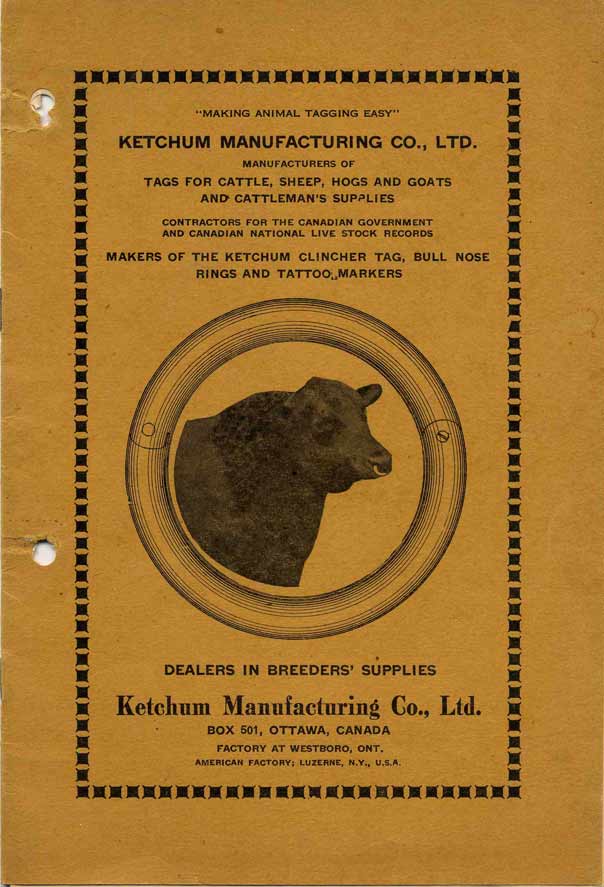 Ketchum Catalogue