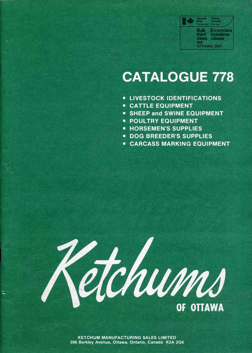 Ketchum Catalogue